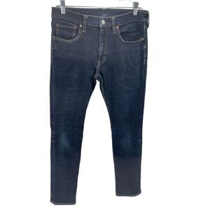 Muji Womens Skinny Jeans Medium Wash Denim Cotton Stretch Blue Size 82 / 26